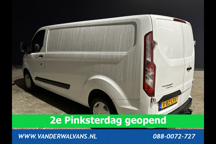 Ford Transit Custom 2.0 TDCI 130pk Automaat L2H1 Euro6 Airco | Camera | Navigatie | LED | Trekhaak Apple Carplay, Android Auto, Cruisecontrol, Parkeersensoren, Verwarmde voorruit, Bijrijdersbank