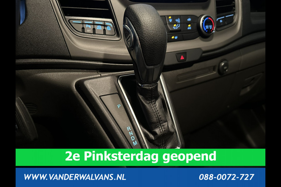 Ford Transit Custom 2.0 TDCI 130pk Automaat L2H1 Euro6 Airco | Camera | Navigatie | LED | Trekhaak Apple Carplay, Android Auto, Cruisecontrol, Parkeersensoren, Verwarmde voorruit, Bijrijdersbank