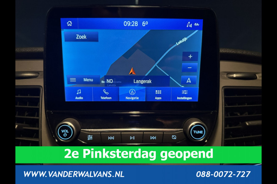 Ford Transit Custom 2.0 TDCI 130pk Automaat L2H1 Euro6 Airco | Camera | Navigatie | LED | Trekhaak Apple Carplay, Android Auto, Cruisecontrol, Parkeersensoren, Verwarmde voorruit, Bijrijdersbank