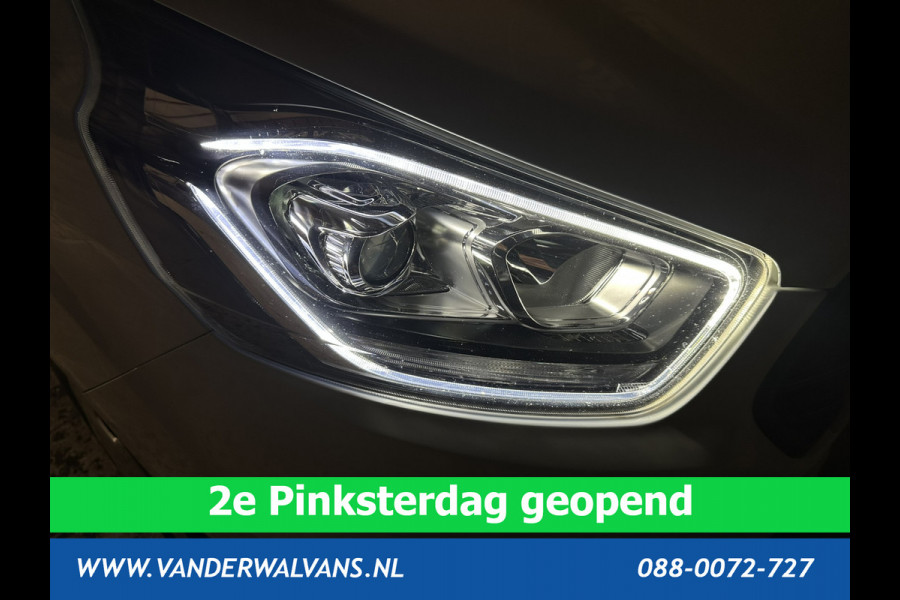 Ford Transit Custom 2.0 TDCI 130pk Automaat L2H1 Euro6 Airco | Camera | Navigatie | LED | Trekhaak Apple Carplay, Android Auto, Cruisecontrol, Parkeersensoren, Verwarmde voorruit, Bijrijdersbank