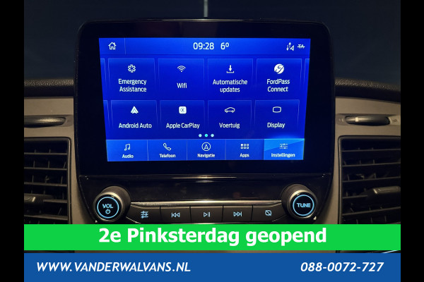 Ford Transit Custom 2.0 TDCI 130pk Automaat L2H1 Euro6 Airco | Camera | Navigatie | LED | Trekhaak Apple Carplay, Android Auto, Cruisecontrol, Parkeersensoren, Verwarmde voorruit, Bijrijdersbank