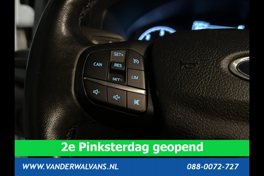 Ford Transit Custom 2.0 TDCI 130pk Automaat L2H1 Euro6 Airco | Camera | Navigatie | LED | Trekhaak Apple Carplay, Android Auto, Cruisecontrol, Parkeersensoren, Verwarmde voorruit, Bijrijdersbank