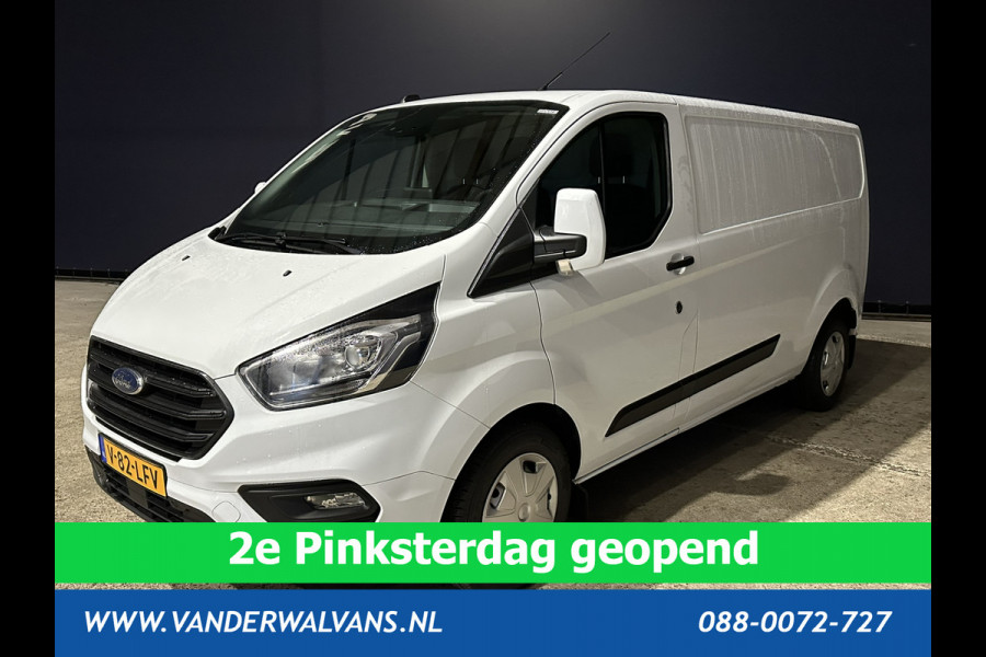 Ford Transit Custom 2.0 TDCI 130pk Automaat L2H1 Euro6 Airco | Camera | Navigatie | LED | Trekhaak Apple Carplay, Android Auto, Cruisecontrol, Parkeersensoren, Verwarmde voorruit, Bijrijdersbank