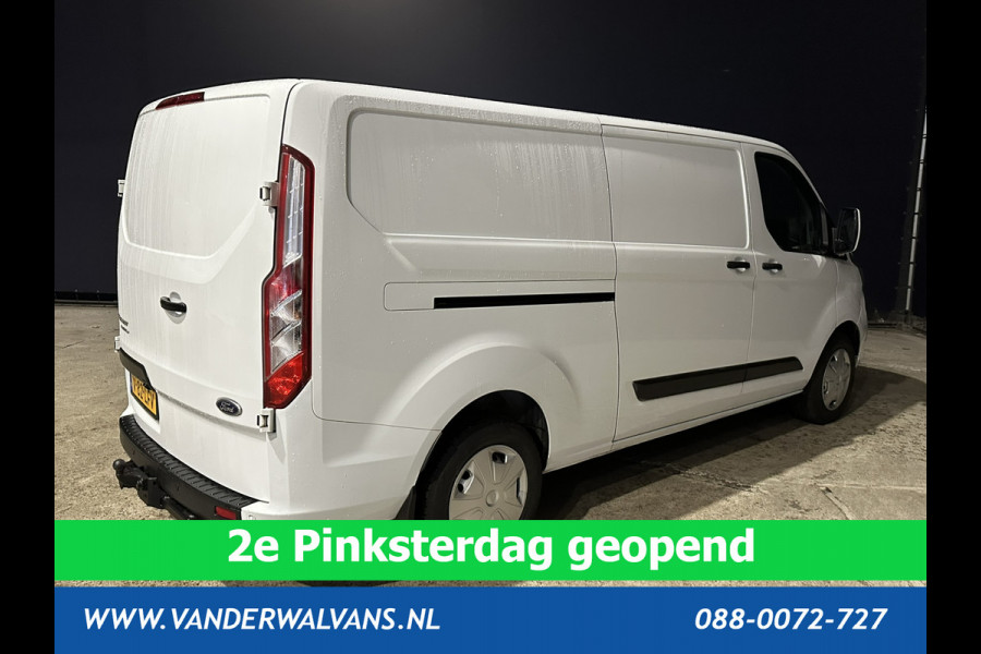 Ford Transit Custom 2.0 TDCI 130pk Automaat L2H1 Euro6 Airco | Camera | Navigatie | LED | Trekhaak Apple Carplay, Android Auto, Cruisecontrol, Parkeersensoren, Verwarmde voorruit, Bijrijdersbank