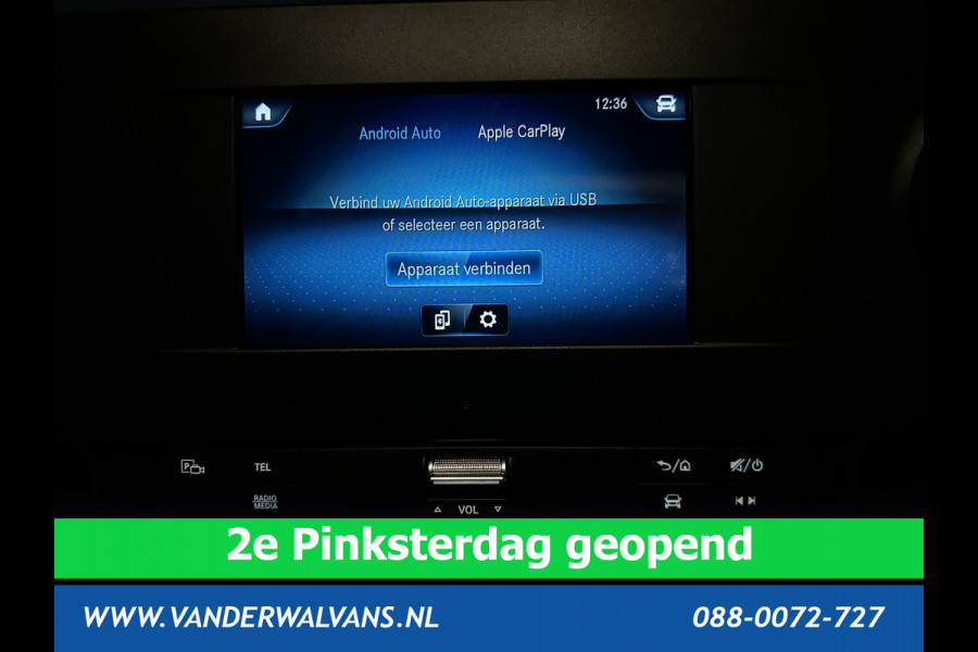 Mercedes-Benz Sprinter 317 CDI 170pk 9G-Tronic Automaat L3H2 3500kg Trekhaak Euro6 Airco | Camera Apple Carplay, Android Auto, Cruisecontrol, Parkeersensoren, Stoelverwarming, Chauffeursstoel, Bijrijdersbank