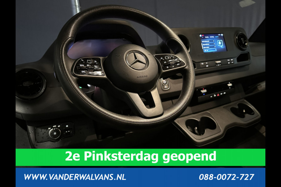 Mercedes-Benz Sprinter 317 CDI 170pk 9G-Tronic Automaat L3H2 3500kg Trekhaak Euro6 Airco | Camera Apple Carplay, Android Auto, Cruisecontrol, Parkeersensoren, Stoelverwarming, Chauffeursstoel, Bijrijdersbank
