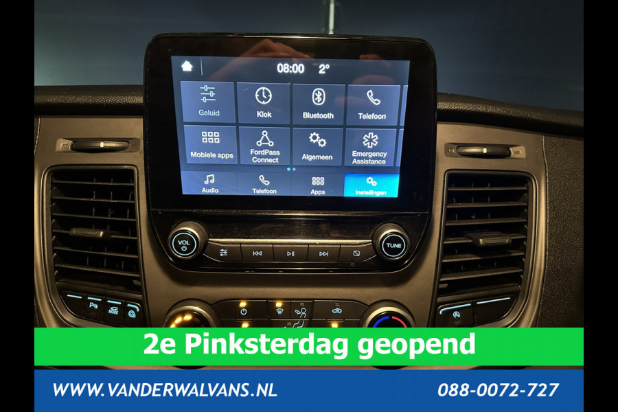 Ford Transit Custom 2.0 TDCI L1H1 Euro6 Airco | Camera | LED | Android Auto | Cruisecontrol | Parkeersensoren Verwarmde voorruit, Bijrijdersbank, 2500kg trekvermogen