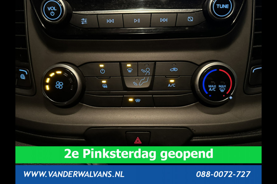 Ford Transit Custom 2.0 TDCI L1H1 Euro6 Airco | Camera | LED | Android Auto | Cruisecontrol | Parkeersensoren Verwarmde voorruit, Bijrijdersbank, 2500kg trekvermogen
