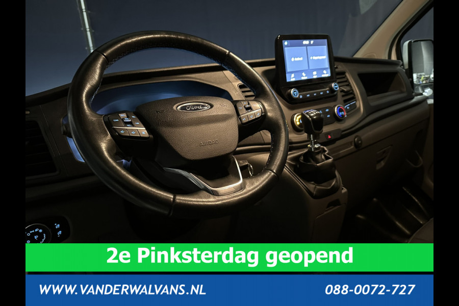 Ford Transit Custom 2.0 TDCI L1H1 Euro6 Airco | Camera | LED | Android Auto | Cruisecontrol | Parkeersensoren Verwarmde voorruit, Bijrijdersbank, 2500kg trekvermogen