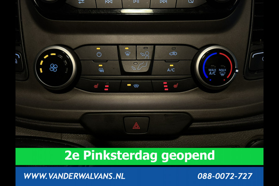 Ford Transit Custom 2.0 TDCI L1H1 Fabrieksgarantie Euro6 Airco | Navigatie | Camera | LED | Cruisecontrol Parkeersensoren, Verwarmde voorruit, Stoelverwarming, Bijrijdersbank