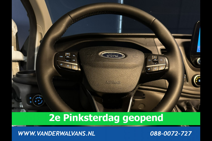 Ford Transit Custom 2.0 TDCI L1H1 Fabrieksgarantie Euro6 Airco | Navigatie | Camera | LED | Cruisecontrol Parkeersensoren, Verwarmde voorruit, Stoelverwarming, Bijrijdersbank