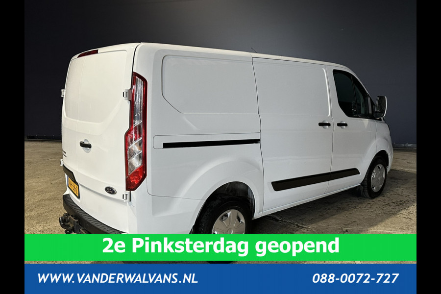 Ford Transit Custom 2.0 TDCI L1H1 Fabrieksgarantie Euro6 Airco | Navigatie | Camera | LED | Cruisecontrol Parkeersensoren, Verwarmde voorruit, Stoelverwarming, Bijrijdersbank