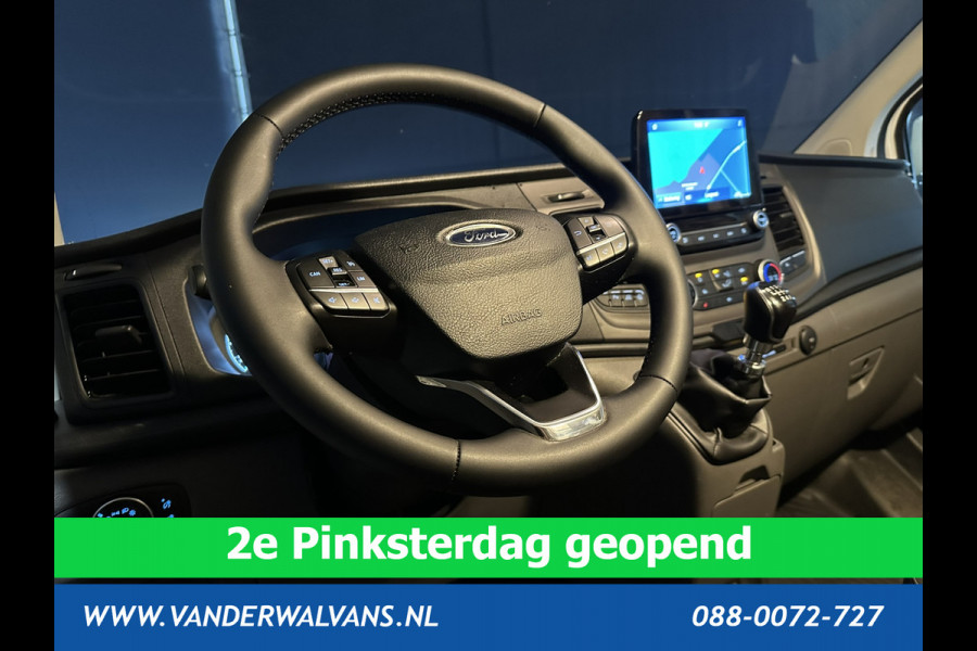 Ford Transit Custom 2.0 TDCI L1H1 Fabrieksgarantie Euro6 Airco | Navigatie | Camera | LED | Cruisecontrol Parkeersensoren, Verwarmde voorruit, Stoelverwarming, Bijrijdersbank