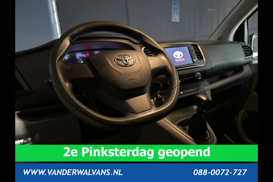 Toyota ProAce 2.0 D-4D 122 pk L3H1 Euro6 Airco | Camera | Cruisecontrol | Parkeersensoren Bijrijdersbank, 2500KG trekvermogen