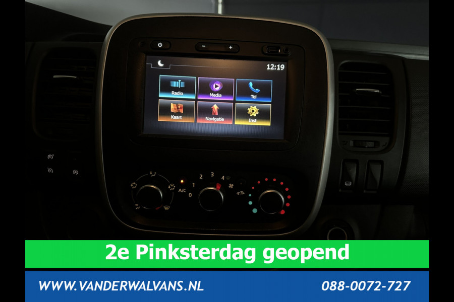 Renault Trafic 2.0 dCi 120pk L1H1 Euro6 Airco | Navigatie | Sidebars | LED | Cruisecontrol parkeersensoren, bijrijdersbank