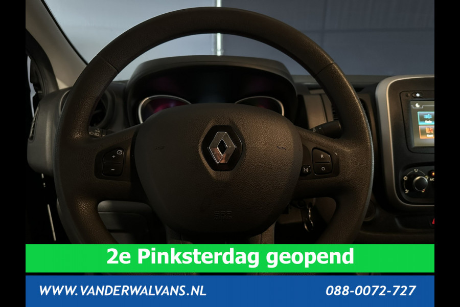 Renault Trafic 2.0 dCi 120pk L1H1 Euro6 Airco | Navigatie | Sidebars | LED | Cruisecontrol parkeersensoren, bijrijdersbank