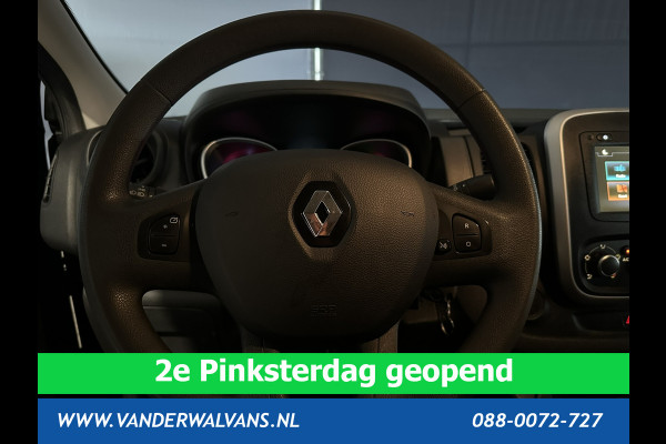 Renault Trafic 2.0 dCi 120pk L1H1 Euro6 Airco | Navigatie | Sidebars | LED | Cruisecontrol parkeersensoren, bijrijdersbank