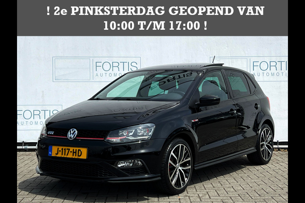 Volkswagen Polo 1.8 TSI GTI PANO | ZEER NETTE AUTO | STOELVERW | PDC VOOR & ACHTER | CARPLAY | ! 2DE PINKSTERDAG GEOPEND VAN 10:00 UUR T/M 17:00 UUR Volkswagen Polo 1.8 TSI GTI PANO | ZEER NETTE AUTO | STOELVERW | PDC VOOR & ACHTER | CARPLAY | ! 2DE PINKSTERDAG GEOPEND VAN 10:00 UUR T/M 17:00 UUR