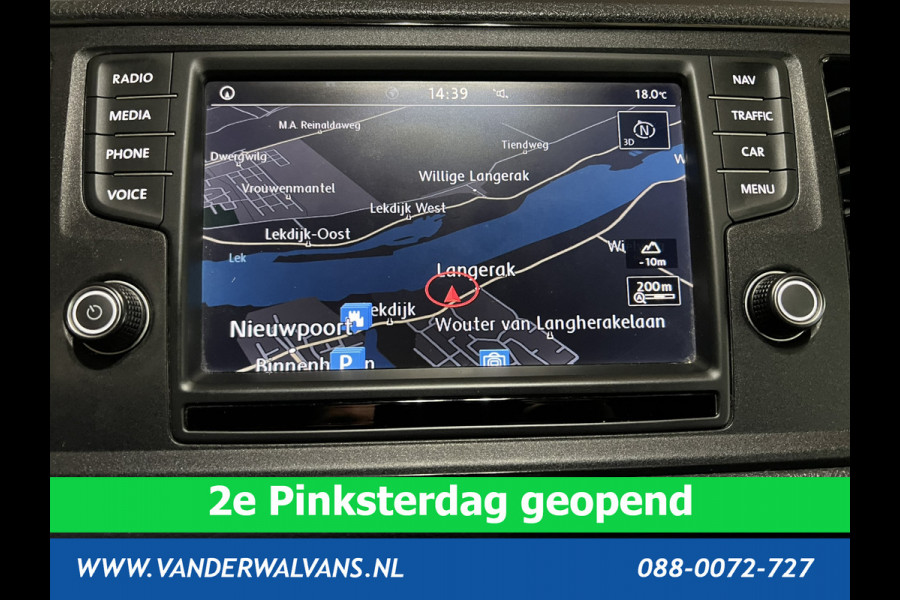 Volkswagen Crafter 2.0 TDI 177 pk L3H2 L2H1 Euro6 Airco | Camera | Navigatie | Apple Carplay | Android Auto 3000kg trekhaak, Bijrijdersbank