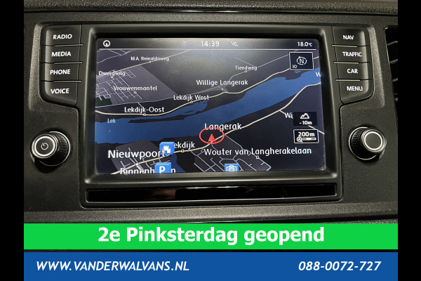 Volkswagen Crafter 2.0 TDI 177 pk L3H2 L2H1 Euro6 Airco | Camera | Navigatie | Apple Carplay | Android Auto 3000kg trekhaak, Bijrijdersbank