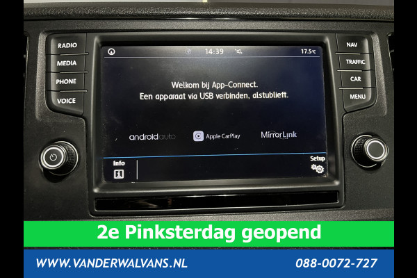 Volkswagen Crafter 2.0 TDI 177 pk L3H2 L2H1 Euro6 Airco | Camera | Navigatie | Apple Carplay | Android Auto 3000kg trekhaak, Bijrijdersbank