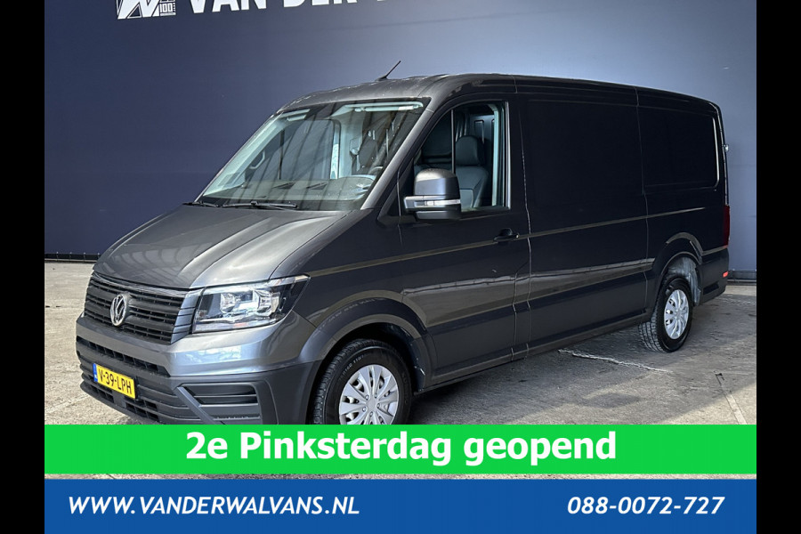 Volkswagen Crafter 2.0 TDI 177 pk L3H2 L2H1 Euro6 Airco | Camera | Navigatie | Apple Carplay | Android Auto 3000kg trekhaak, Bijrijdersbank