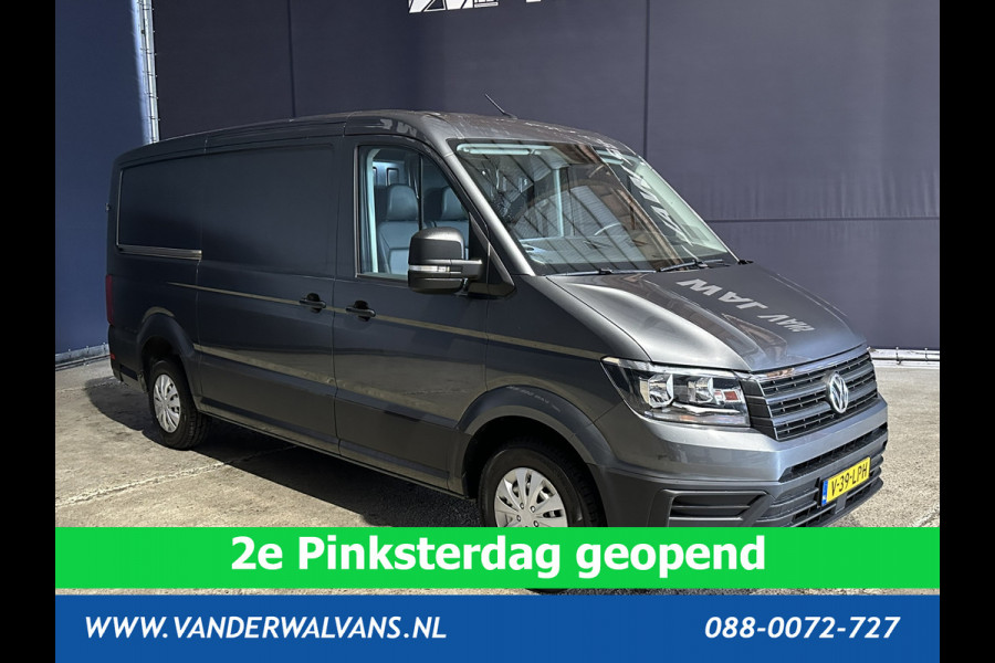 Volkswagen Crafter 2.0 TDI 177 pk L3H2 L2H1 Euro6 Airco | Camera | Navigatie | Apple Carplay | Android Auto 3000kg trekhaak, Bijrijdersbank