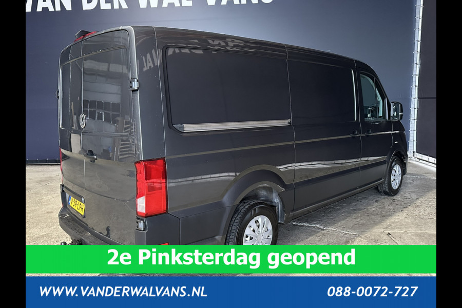 Volkswagen Crafter 2.0 TDI 177 pk L3H2 L2H1 Euro6 Airco | Camera | Navigatie | Apple Carplay | Android Auto 3000kg trekhaak, Bijrijdersbank