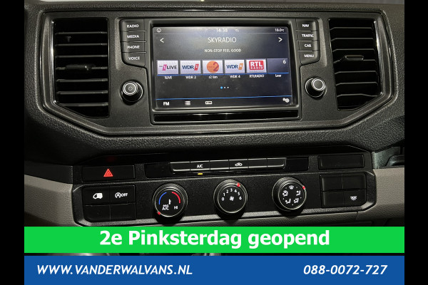 Volkswagen Crafter 2.0 TDI 177 pk L3H2 L2H1 Euro6 Airco | Camera | Navigatie | Apple Carplay | Android Auto 3000kg trekhaak, Bijrijdersbank