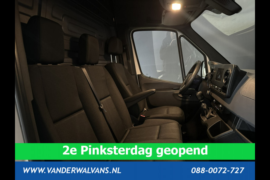 Mercedes-Benz Sprinter 314 CDI 143pk L3H2 Euro6 RIJKLAAR Airco | Camera | Sidebars | Apple Carplay | Android Auto Parkeersensoren, Bijrijdersbank