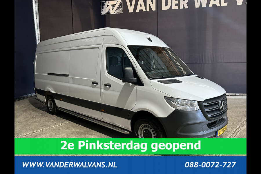 Mercedes-Benz Sprinter 314 CDI 143pk L3H2 Euro6 RIJKLAAR Airco | Camera | Sidebars | Apple Carplay | Android Auto Parkeersensoren, Bijrijdersbank