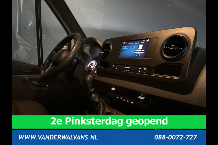Mercedes-Benz Sprinter 314 CDI 143pk L3H2 Euro6 RIJKLAAR Airco | Camera | Sidebars | Apple Carplay | Android Auto Parkeersensoren, Bijrijdersbank