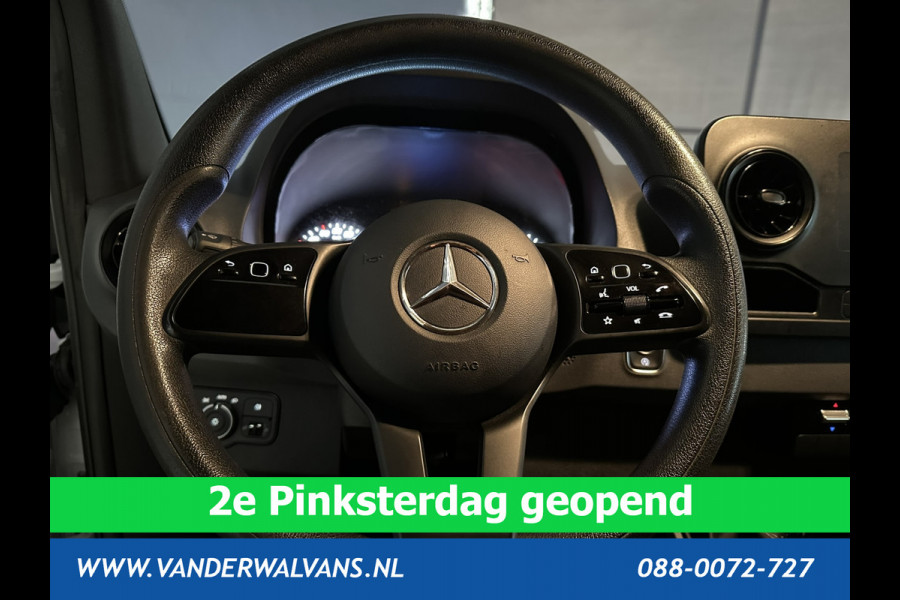 Mercedes-Benz Sprinter 314 CDI 143pk L3H2 Euro6 RIJKLAAR Airco | Camera | Sidebars | Apple Carplay | Android Auto Parkeersensoren, Bijrijdersbank
