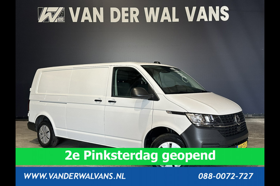 Volkswagen Transporter 2.0 TDI L2H1 Euro6 RIJKLAAR Airco | Navigatie | Apple Carplay | Android Auto | Trekhaak Cruisecontrol, Parkeersensoren