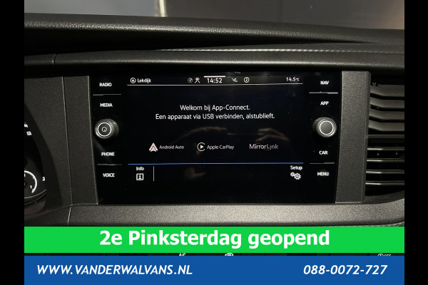 Volkswagen Transporter 2.0 TDI L2H1 Euro6 RIJKLAAR Airco | Navigatie | Apple Carplay | Android Auto | Trekhaak Cruisecontrol, Parkeersensoren