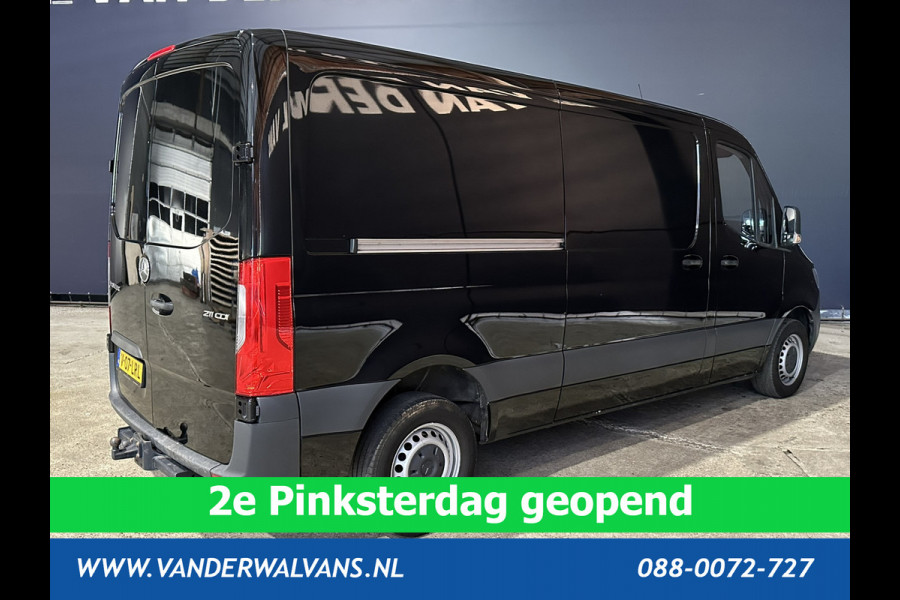 Mercedes-Benz Sprinter 211 CDI 115pk L2H1 Euro6 Airco | Trekhaak | Bijrijdersbank | Bluetooth telefoonvoorbereiding zijdeur