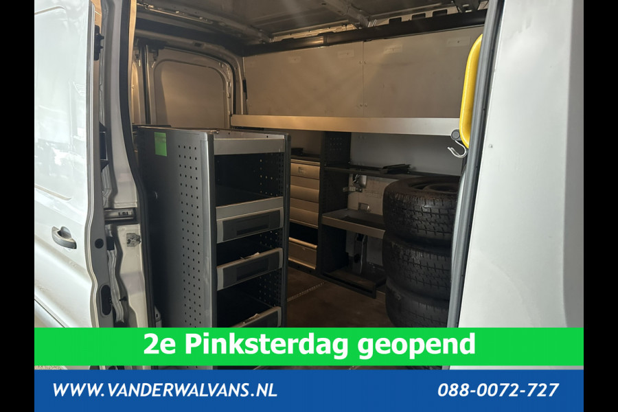 Ford Transit 2.0 TDCI L2H2 inrichting Euro6 Airco | LED | Navigatie | Cruisecontrol | Parkeersensoren | Android Auto Bijrijdersbank
