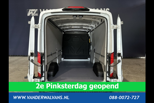 Ford Transit 2.0 TDCI 130 pk L3H2 Euro6 Airco | Camera | Navigatie | Android Auto | Cruisecontrol | Parkeersensoren Stoelverwarming, Verwarmde voorruit, Elektrisch verstelbare bestuurdersstoel, Bijrijdersbank