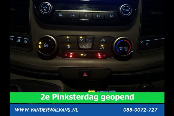 Ford Transit 2.0 TDCI 130 pk L3H2 Euro6 Airco | Camera | Navigatie | Android Auto | Cruisecontrol | Parkeersensoren Stoelverwarming, Verwarmde voorruit, Elektrisch verstelbare bestuurdersstoel, Bijrijdersbank