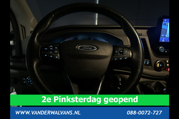 Ford Transit 2.0 TDCI 130 pk L3H2 Euro6 Airco | Camera | Navigatie | Android Auto | Cruisecontrol | Parkeersensoren Stoelverwarming, Verwarmde voorruit, Elektrisch verstelbare bestuurdersstoel, Bijrijdersbank