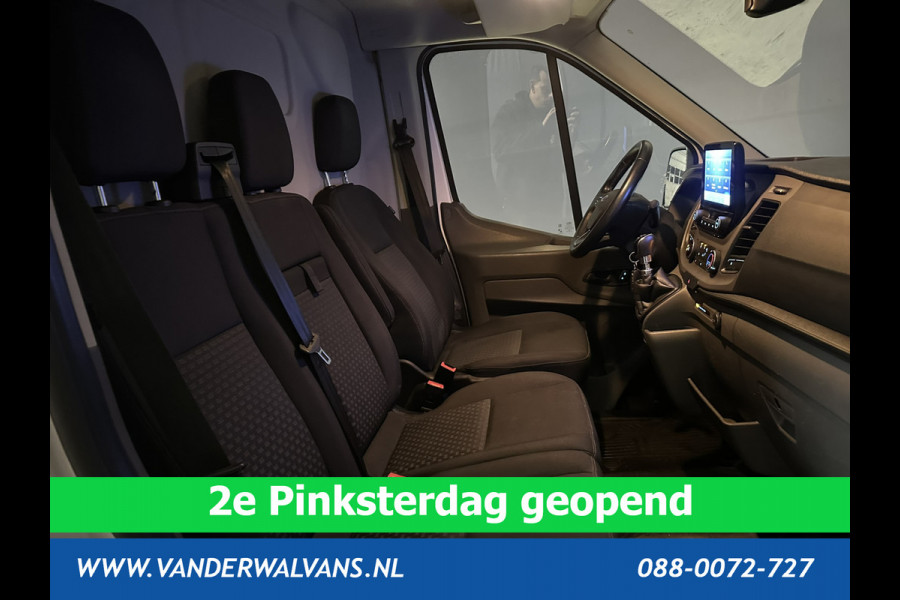 Ford Transit 2.0 TDCI 130 pk L3H2 Euro6 Airco | Camera | Navigatie | Android Auto | Cruisecontrol | Parkeersensoren Stoelverwarming, Verwarmde voorruit, Elektrisch verstelbare bestuurdersstoel, Bijrijdersbank