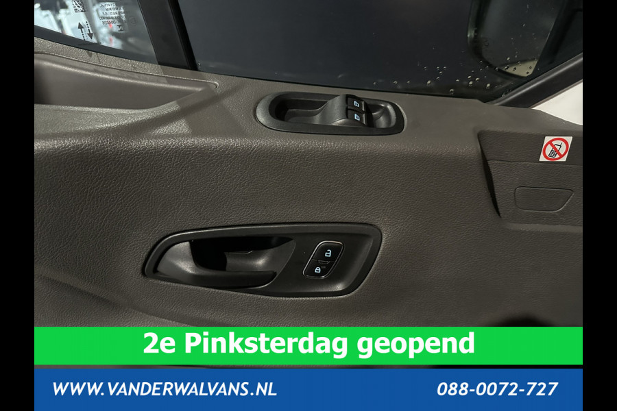 Ford Transit 2.0 TDCI 130 pk L3H2 Euro6 Airco | Camera | Navigatie | Android Auto | Cruisecontrol | Parkeersensoren Stoelverwarming, Verwarmde voorruit, Elektrisch verstelbare bestuurdersstoel, Bijrijdersbank