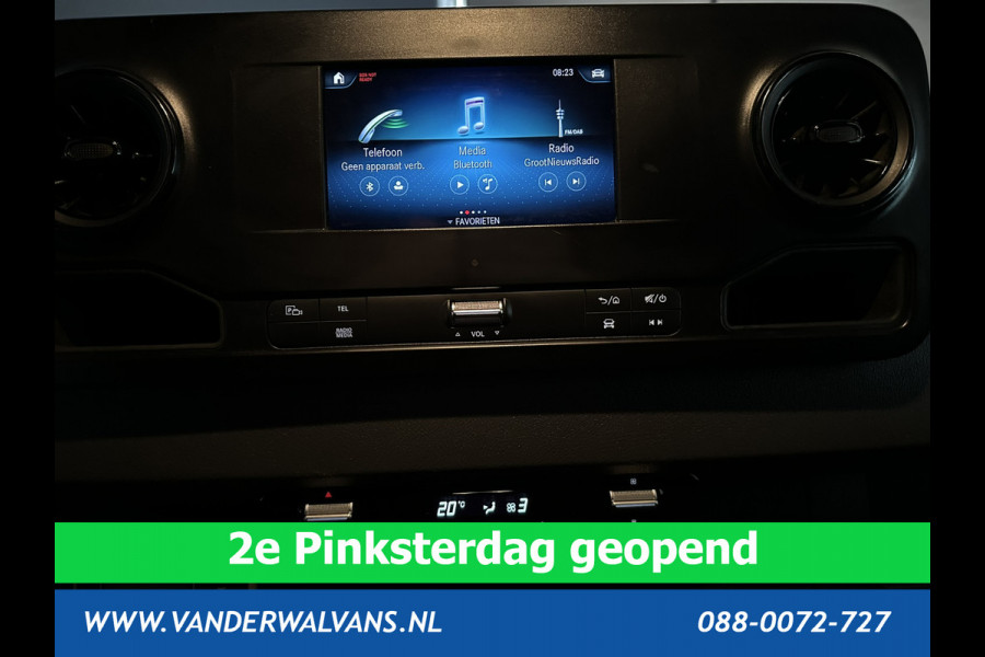 Mercedes-Benz Sprinter 316 CDI 163 pk 3500kg Trekhaak L2H2 inrichting met omvormer Euro6 Airco | Camera Apple Carplay, Android Auto, Cruisecontrol, Parkeersensoren