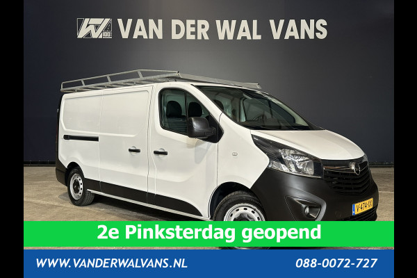 Opel Vivaro 1.6 CDTI 125 pk L2H1 inrichting Euro6 Airco | Imperiaal | Trekhaak | Navigatie | Camera | Cruisecontrol Parkeersensoren, Bijrijdersbank