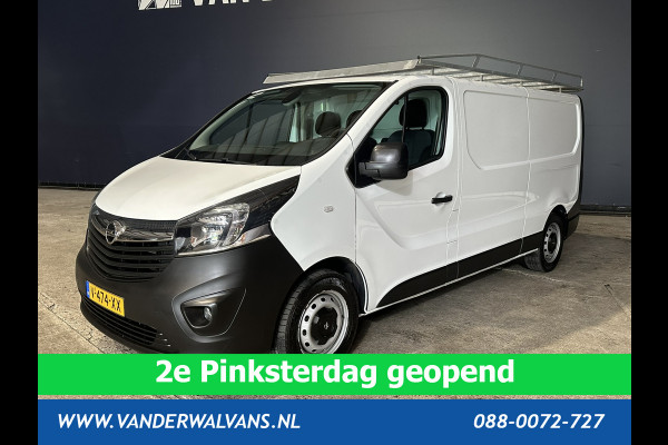 Opel Vivaro 1.6 CDTI 125 pk L2H1 inrichting Euro6 Airco | Imperiaal | Trekhaak | Navigatie | Camera | Cruisecontrol Parkeersensoren, Bijrijdersbank