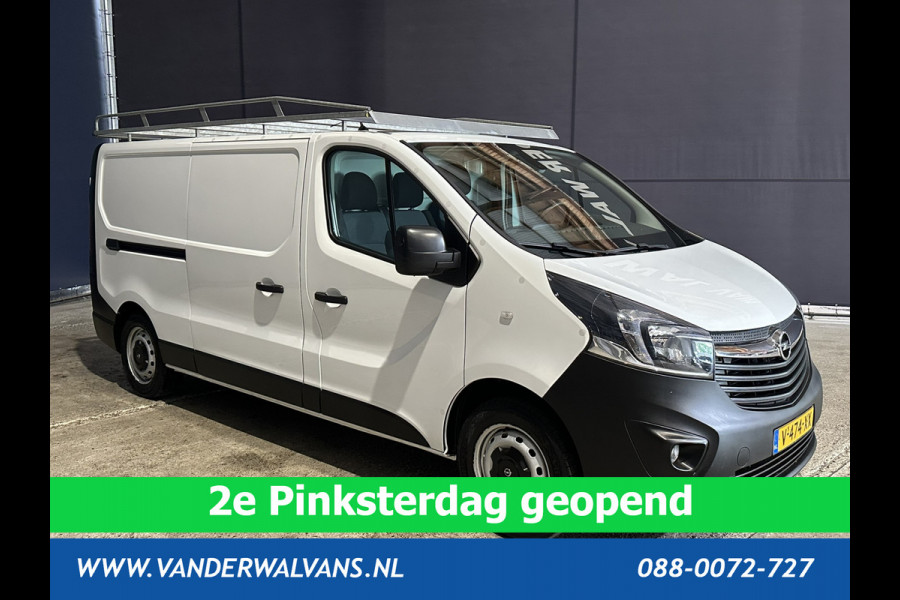 Opel Vivaro 1.6 CDTI 125 pk L2H1 inrichting Euro6 Airco | Imperiaal | Trekhaak | Navigatie | Camera | Cruisecontrol Parkeersensoren, Bijrijdersbank