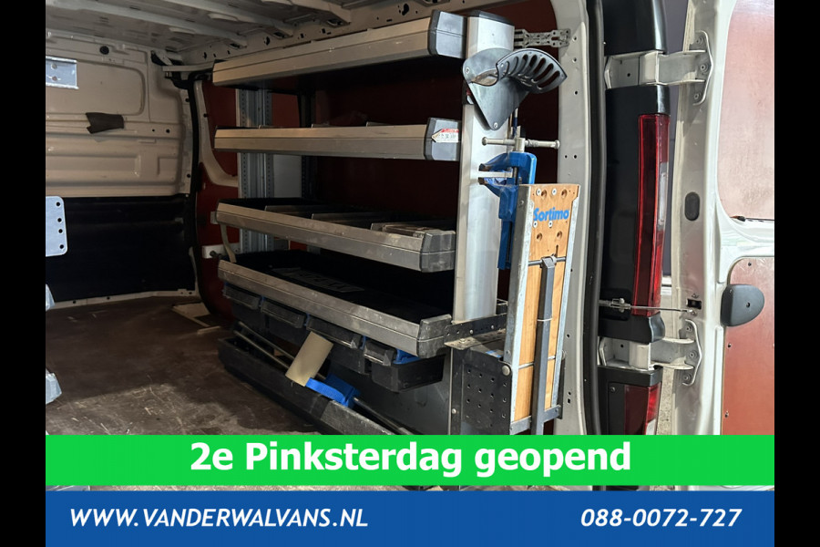 Opel Vivaro 1.6 CDTI 125 pk L2H1 inrichting Euro6 Airco | Imperiaal | Trekhaak | Navigatie | Camera | Cruisecontrol Parkeersensoren, Bijrijdersbank