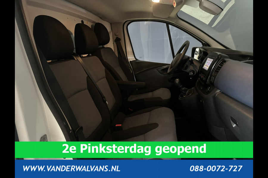 Opel Vivaro 1.6 CDTI 125 pk L2H1 inrichting Euro6 Airco | Imperiaal | Trekhaak | Navigatie | Camera | Cruisecontrol Parkeersensoren, Bijrijdersbank