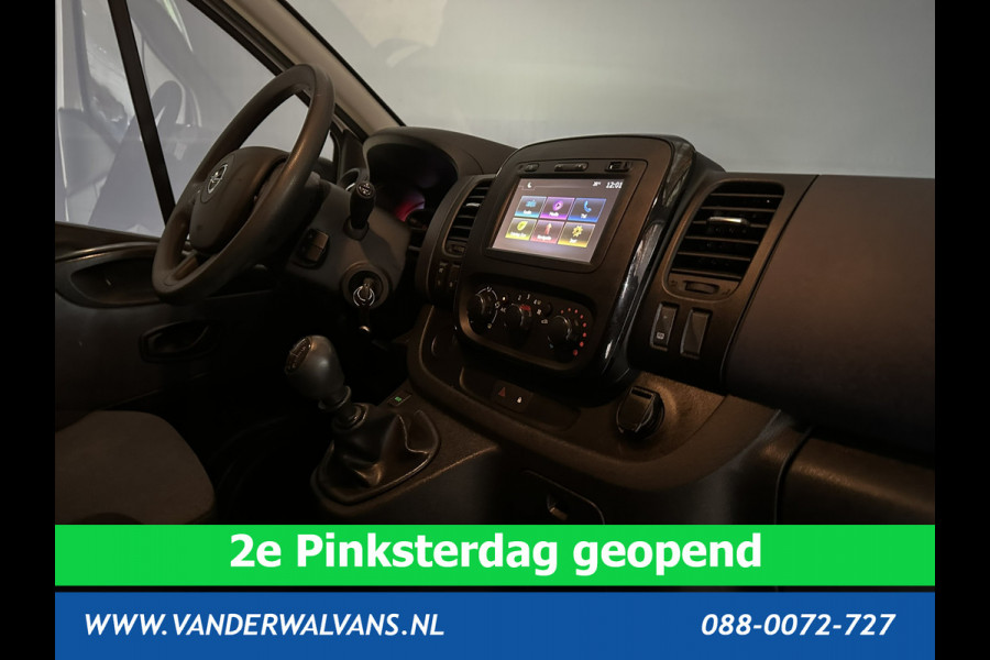 Opel Vivaro 1.6 CDTI 125 pk L2H1 inrichting Euro6 Airco | Imperiaal | Trekhaak | Navigatie | Camera | Cruisecontrol Parkeersensoren, Bijrijdersbank