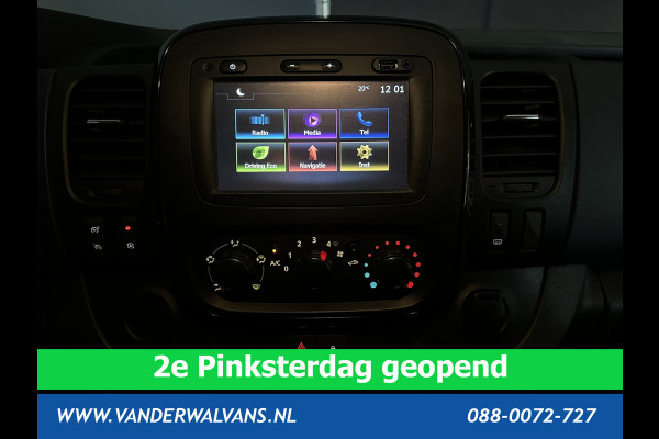 Opel Vivaro 1.6 CDTI 125 pk L2H1 inrichting Euro6 Airco | Imperiaal | Trekhaak | Navigatie | Camera | Cruisecontrol Parkeersensoren, Bijrijdersbank